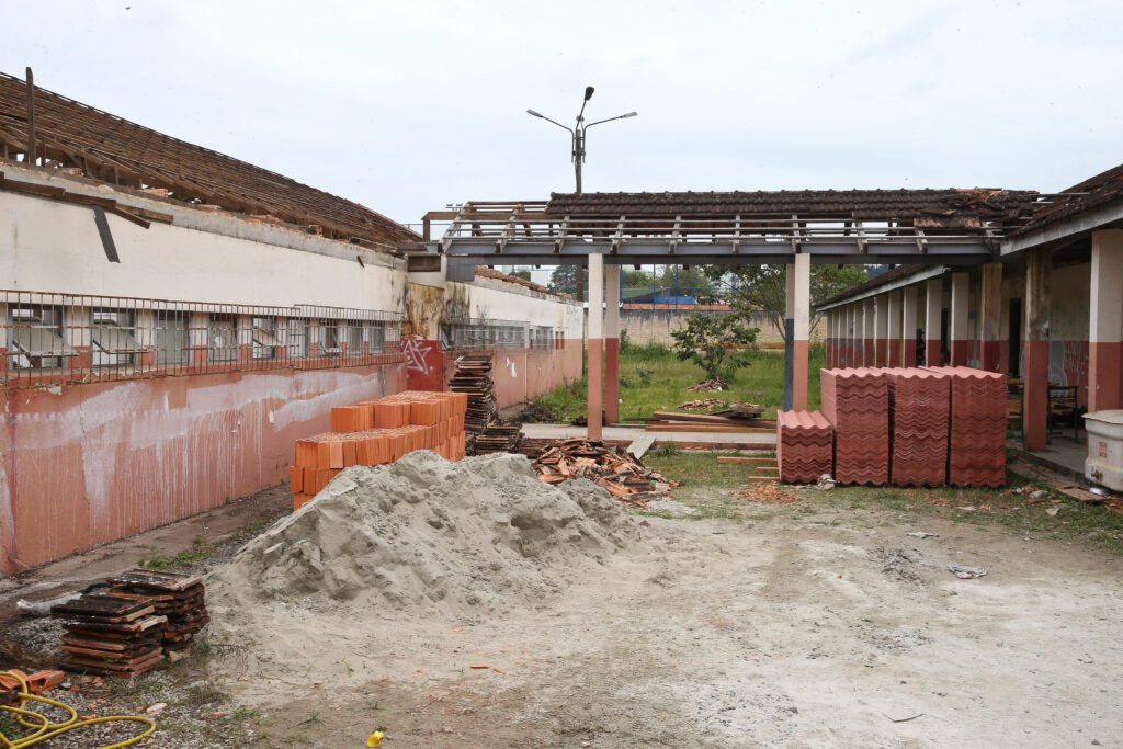 Em 2019, praticamente toda revitalizada, a Monsenhor Scarzello reabriu as portas, agora como escola municipal (Foto: Diorgenes Pandini, B.D. 04/12/2019)