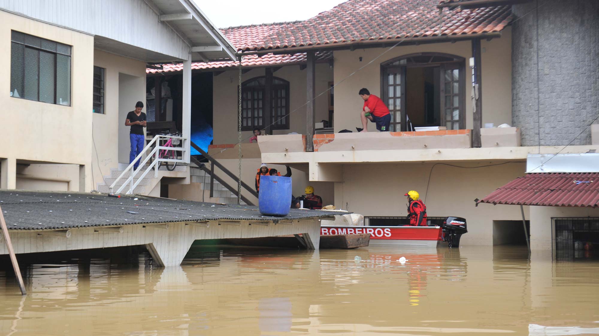 Em Rio do Sul, pelo menos um a cada quatro moradores foi diretamente afetados pelas cheias de 2023.