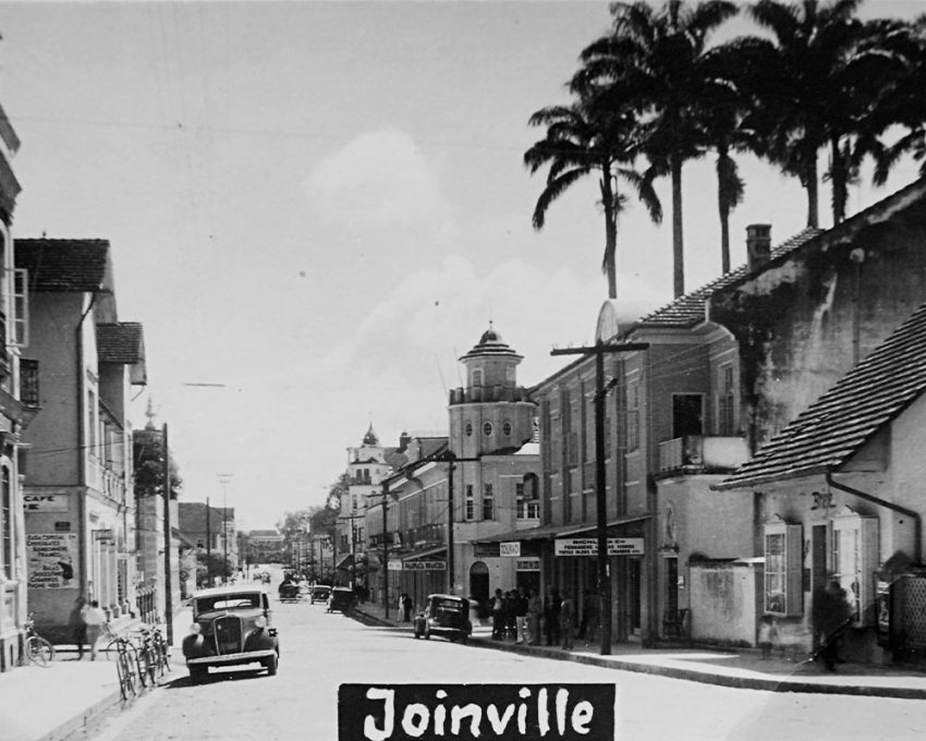 A Rua das Palmeiras é um dos cenários que permanecem praticamente inalterados no centro histórico de Joinville